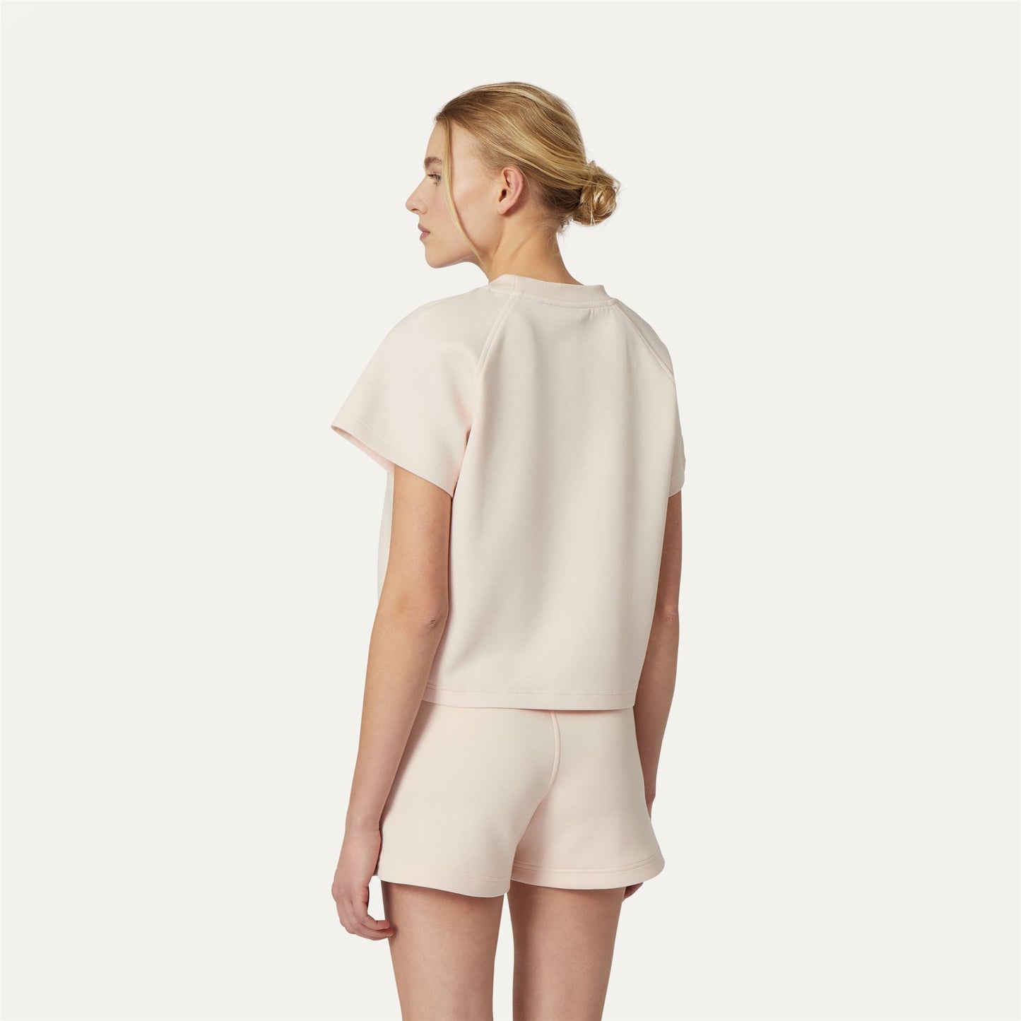 GUENDALINE LIGHT SPACER - T-ShirtsTop - T-Shirt - WOMAN - PINK CLOUD