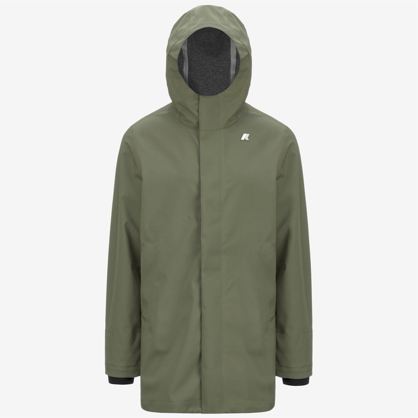 TOMMY BONDED JERSEY - Jackets - 3/4 LENGTH - MAN - GREEN LICHEN