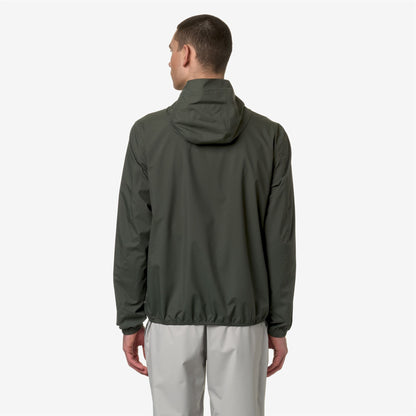 JACK STRETCH DOT - Jackets - Short - MAN - GREEN BLACKISH