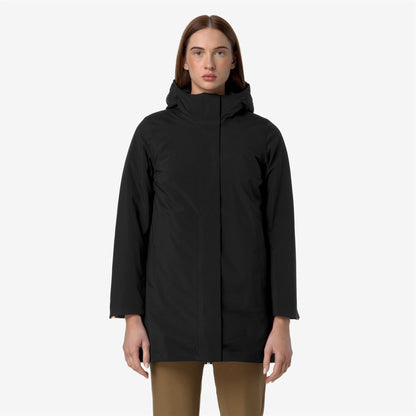 MATHIEL BONDED PADDED - Jackets - 3/4 LENGTH - WOMAN - BLACK PURE