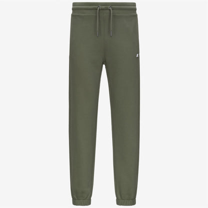 MICKYEL FRENCH TERRY - Pants - Sport Trousers - MAN - GREEN LICHEN