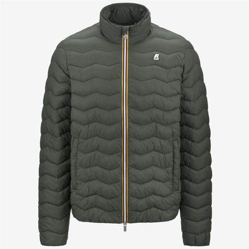 VALENTINE QUILTED WARM - Jackets - Short - MAN - GREEN BLACKISH