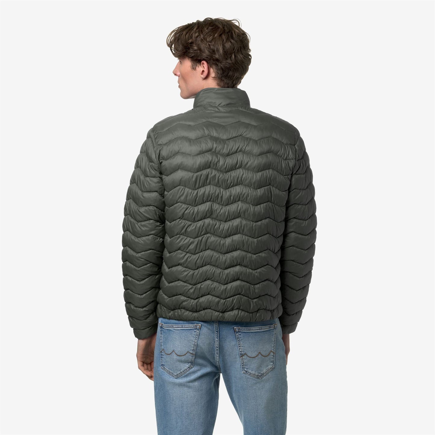 VALENTINE QUILTED WARM - Jackets - Short - MAN - GREEN BLACKISH