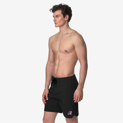 HAXLEY BEACH - Bathing Suits - Swimming Trunk - MAN - BLACK PURE