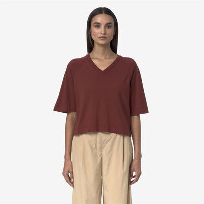 MAROL - Knitwear - Pull  Over - WOMAN - BROWN FIERY