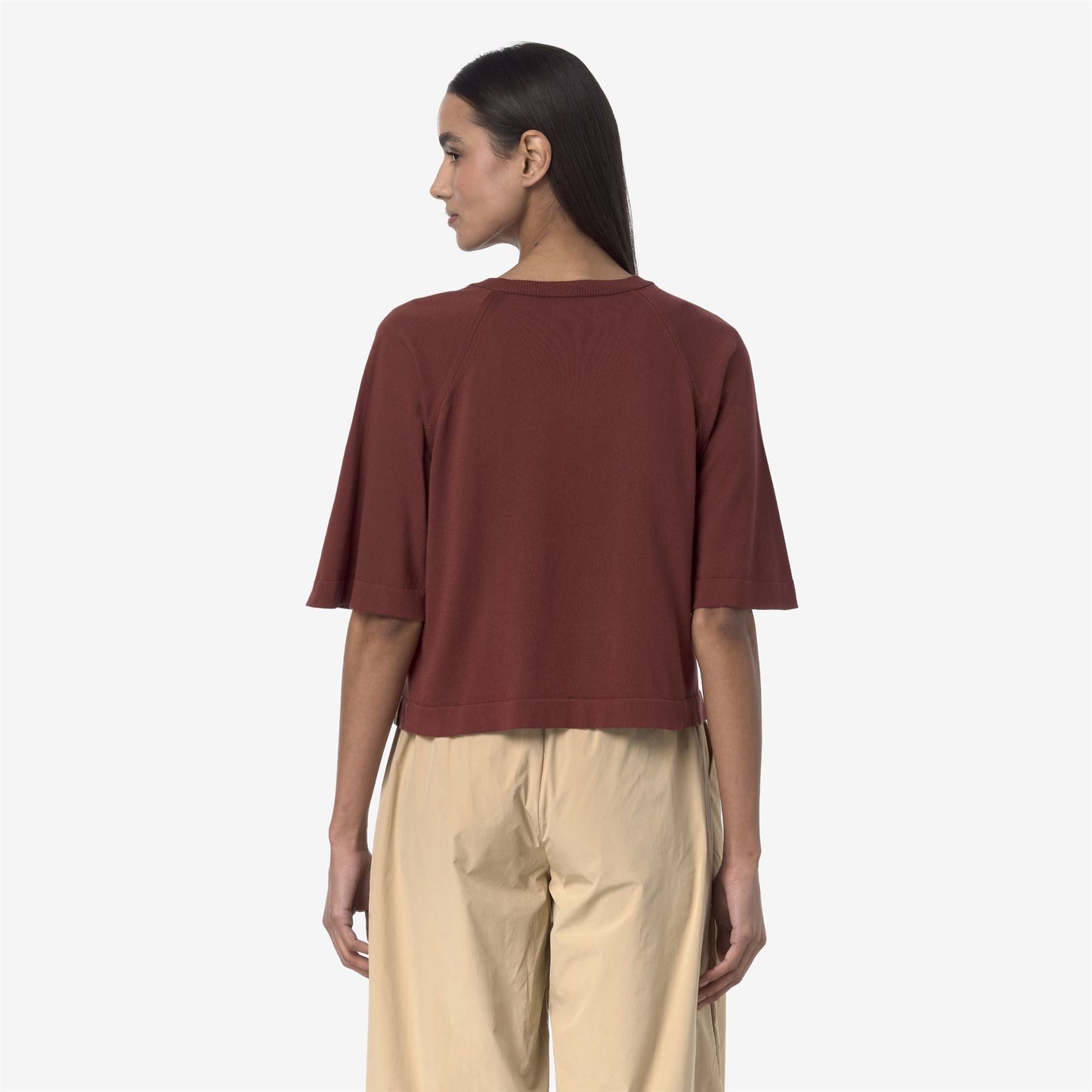 MAROL - Knitwear - Pull  Over - WOMAN - BROWN FIERY