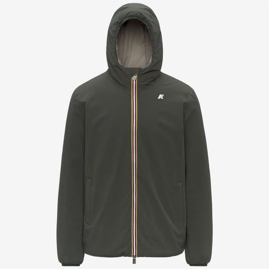 JACK ST WARM REVERSIBLE - Jackets - Short - MAN - GREEN BLACKISH-Green Oak