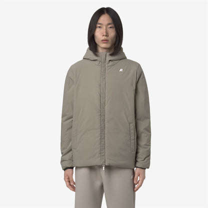 JACK ST WARM REVERSIBLE - Jackets - Short - MAN - GREEN BLACKISH-Green Oak