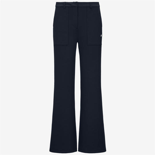 JANINNE LIGHT SPACER - Pants - Sport Trousers - WOMAN - BLUE DEPTH
