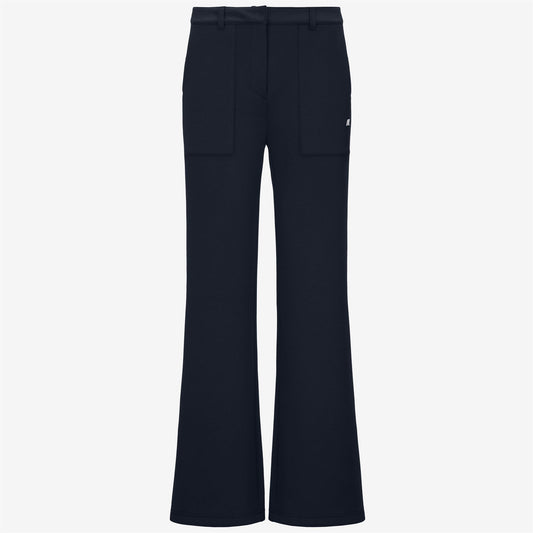 JANINNE LIGHT SPACER - Pants - Sport Trousers - WOMAN - BLUE DEPTH
