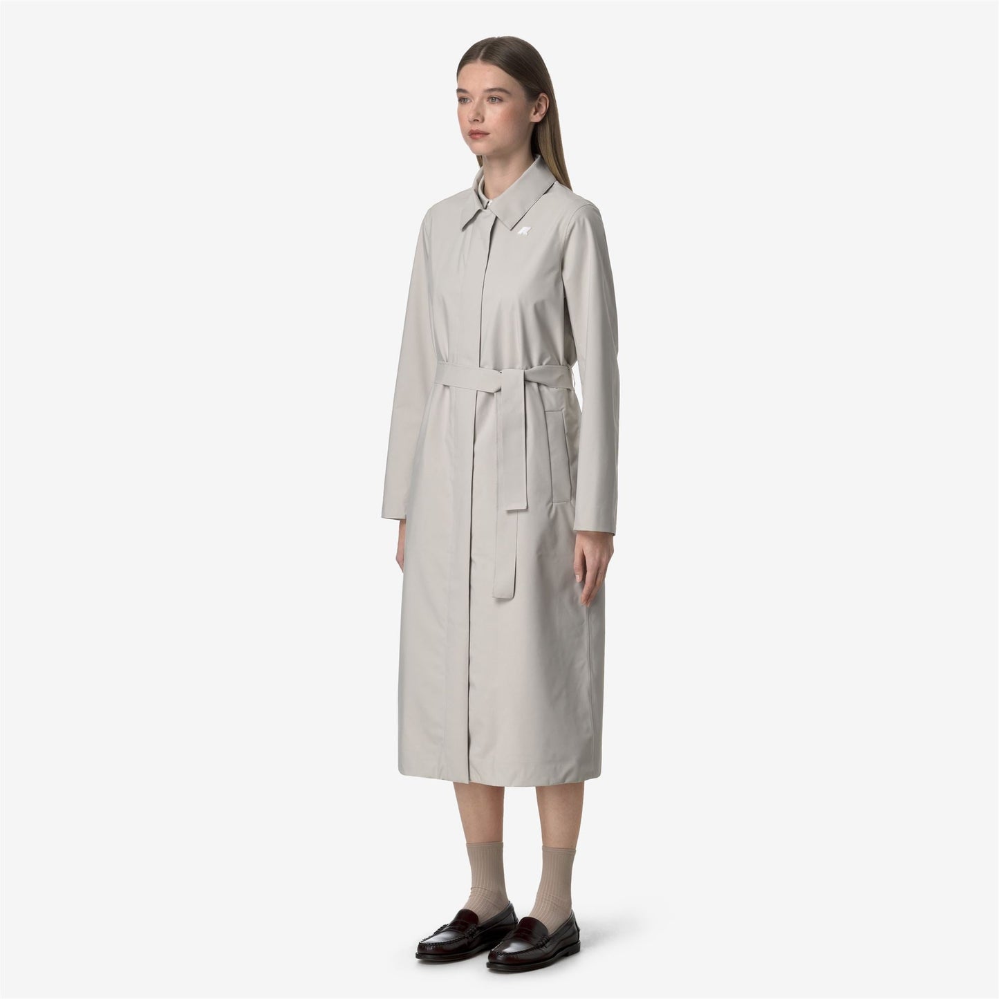 BARBRA STRETCH 2L - Jackets - Long - WOMAN - BEIGE LT