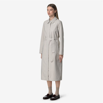 BARBRA STRETCH 2L - Jackets - Long - WOMAN - BEIGE LT