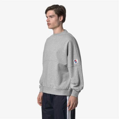 7002 ROUNDNECK - Fleece - Jumper - UNISEX - GREY MEL