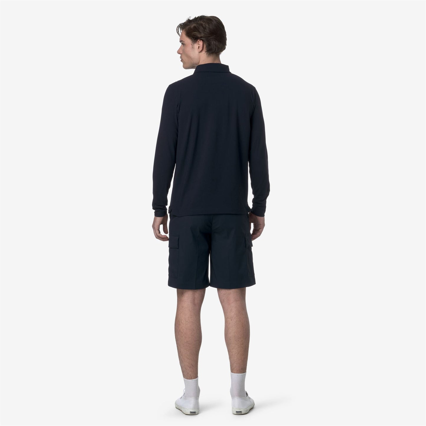 SERJE TWILL TECH - Shorts - Cargo - MAN - BLUE DEPTH