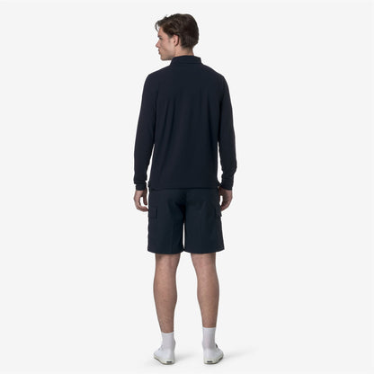 SERJE TWILL TECH - Shorts - Cargo - MAN - BLUE DEPTH