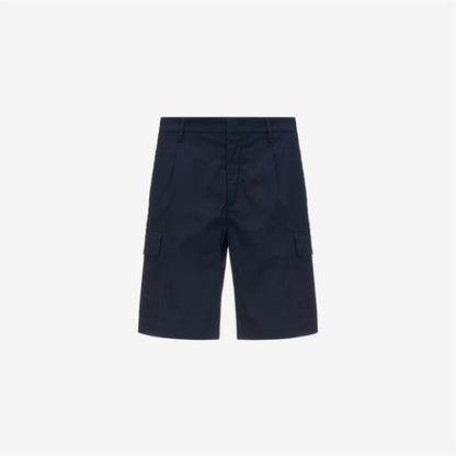 SERJE TWILL TECH - Shorts - Cargo - MAN - BLUE DEPTH