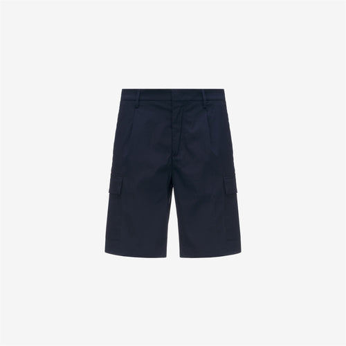 SERJE TWILL TECH - Shorts - Cargo - MAN - BLUE DEPTH