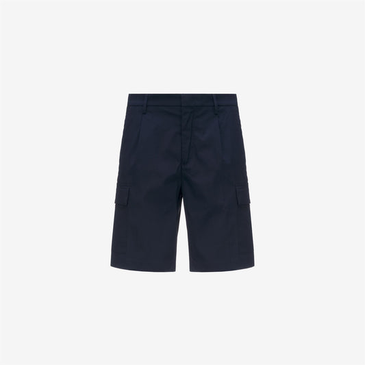 SERJE TWILL TECH - Shorts - Cargo - MAN - BLUE DEPTH
