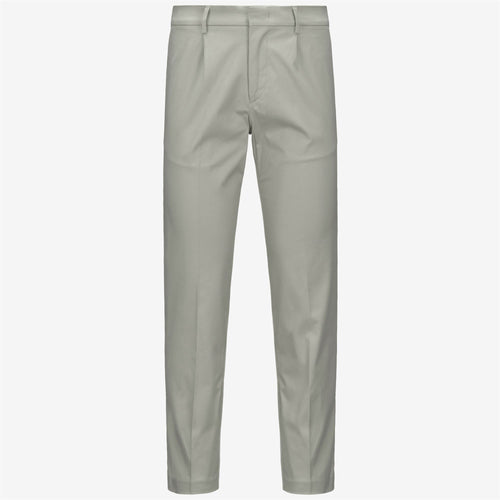AILTON TWILL TECH PEACH - Pants - CHINO - MAN - Green Oak