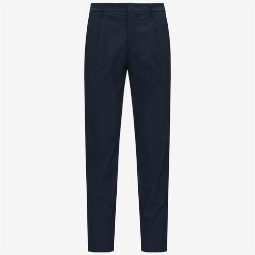 AILTON TWILL TECH PEACH - Pants - CHINO - MAN - Blue Depth