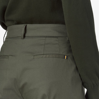 EYRE TWILL TECH - Pants - CHINO - WOMAN - GREEN LICHEN