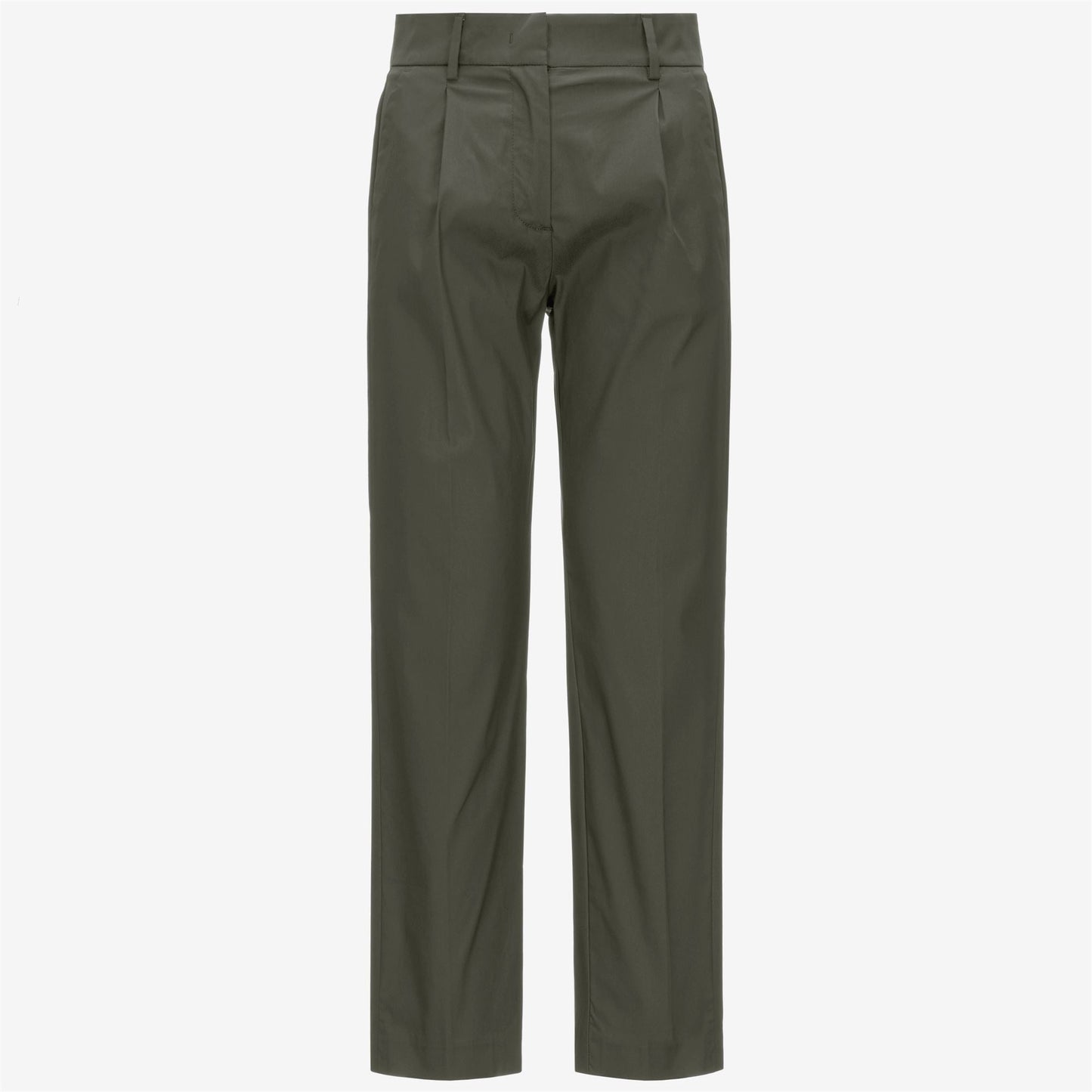 EYRE TWILL TECH - Pants - CHINO - WOMAN - GREEN LICHEN