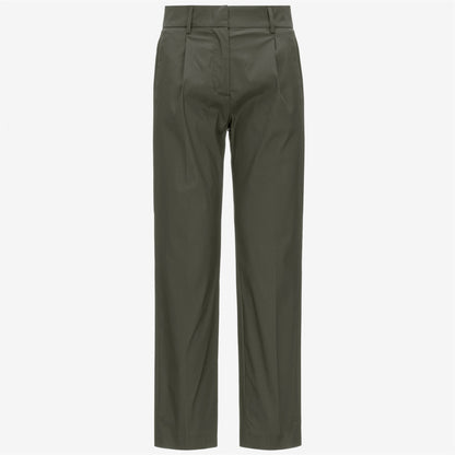 EYRE TWILL TECH - Pants - CHINO - WOMAN - GREEN LICHEN