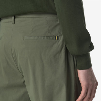 RALPH TWILL TECH - Pants - CHINO - MAN - GREEN LICHEN