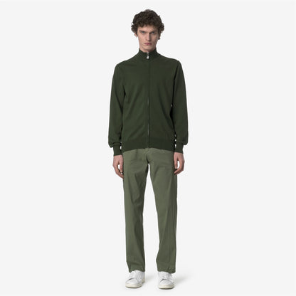 RALPH TWILL TECH - Pants - CHINO - MAN - GREEN LICHEN