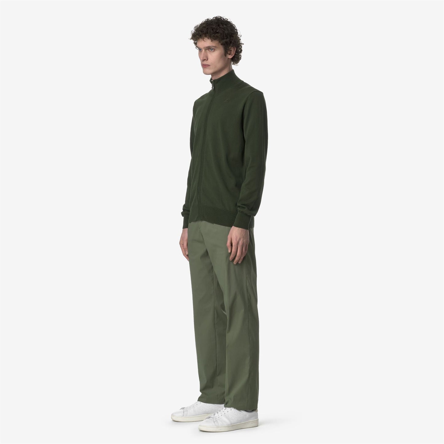 RALPH TWILL TECH - Pants - CHINO - MAN - GREEN LICHEN