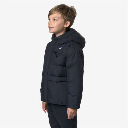 P. LE VRAI 4.0 AURELE HEAVY WARM - Jackets - Mid - KID UNISEX - Blue Depth