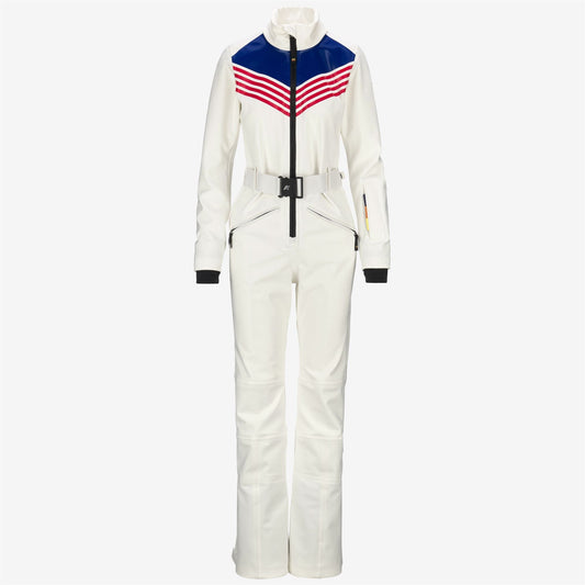 LECHERE ICONIC LOGO - Sport Suits - Coverall Suit - WOMAN - WHITE G-RED-BLUE R