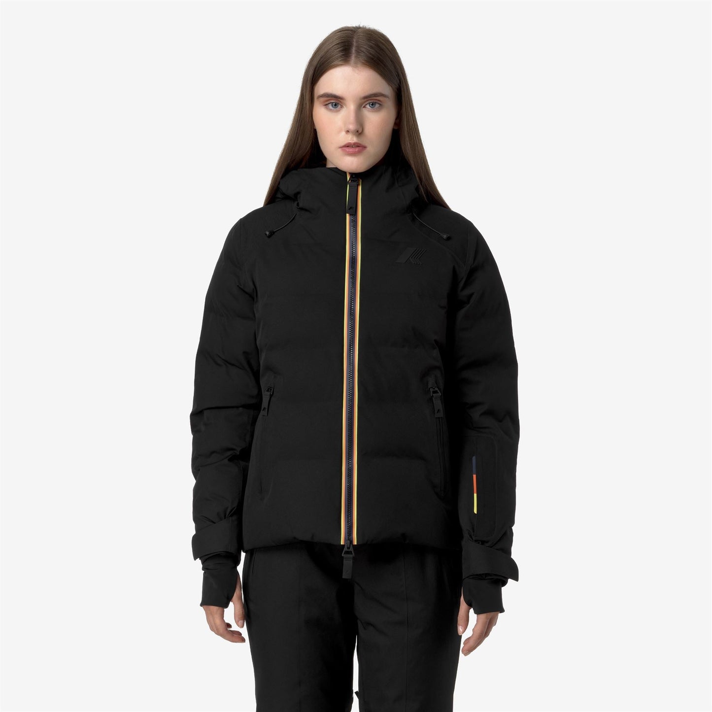 TUEDA - Jackets - Mid - WOMAN - BLACK PURE