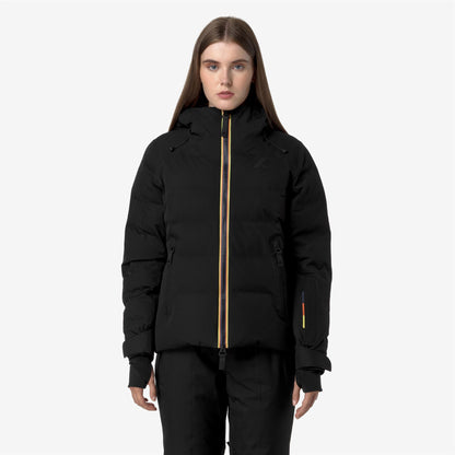 TUEDA - Jackets - Mid - WOMAN - BLACK PURE