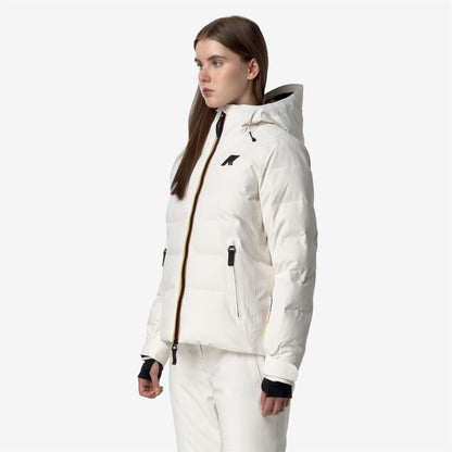 TUEDA - Jackets - Mid - WOMAN - WHITE GARDENIA