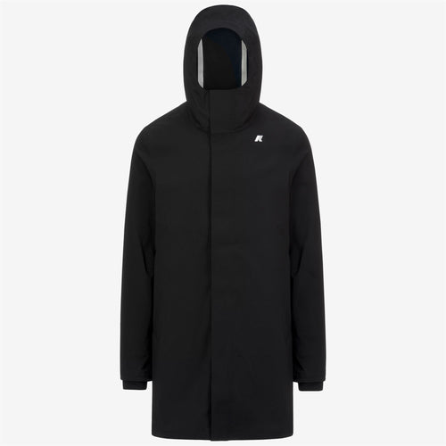 THOMAS BONDED - Jackets - Long - Man - BLACK-BLUE DEPTH