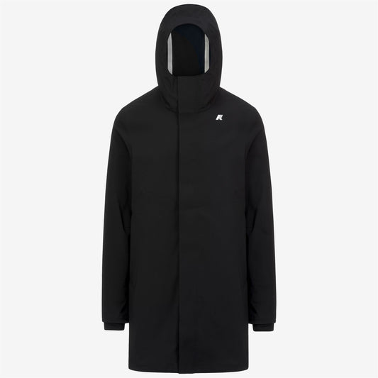 THOMAS BONDED - Jackets - Long - Man - BLACK-BLUE DEPTH