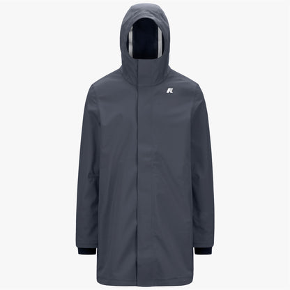 THOMAS BONDED - Jackets - Long - MAN - Blue Airforce-Blue Depth