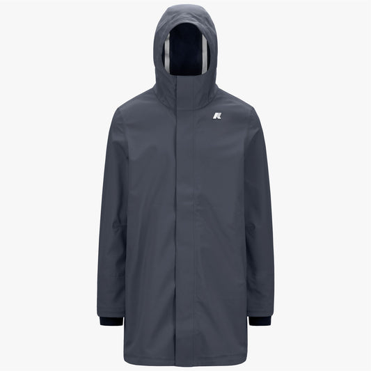 THOMAS BONDED - Jackets - Long - MAN - Blue Airforce-Blue Depth