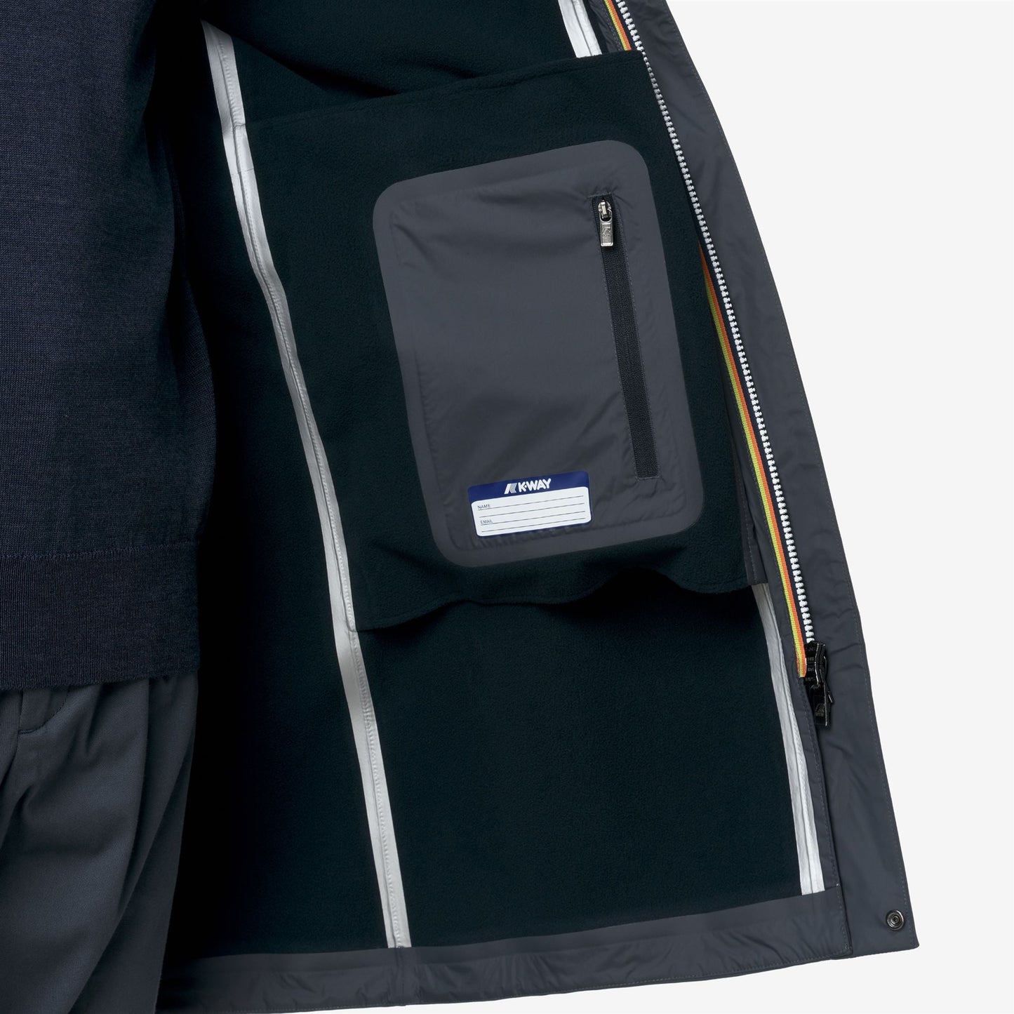 THOMAS BONDED - Jackets - Long - MAN - Blue Airforce-Blue Depth