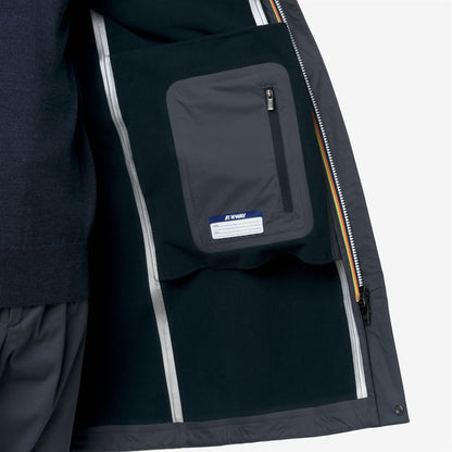 THOMAS BONDED - Jackets - Long - MAN - Blue Airforce-Blue Depth