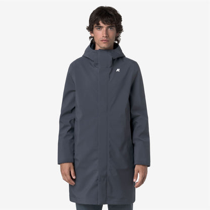 THOMAS BONDED - Jackets - Long - MAN - Blue Airforce-Blue Depth