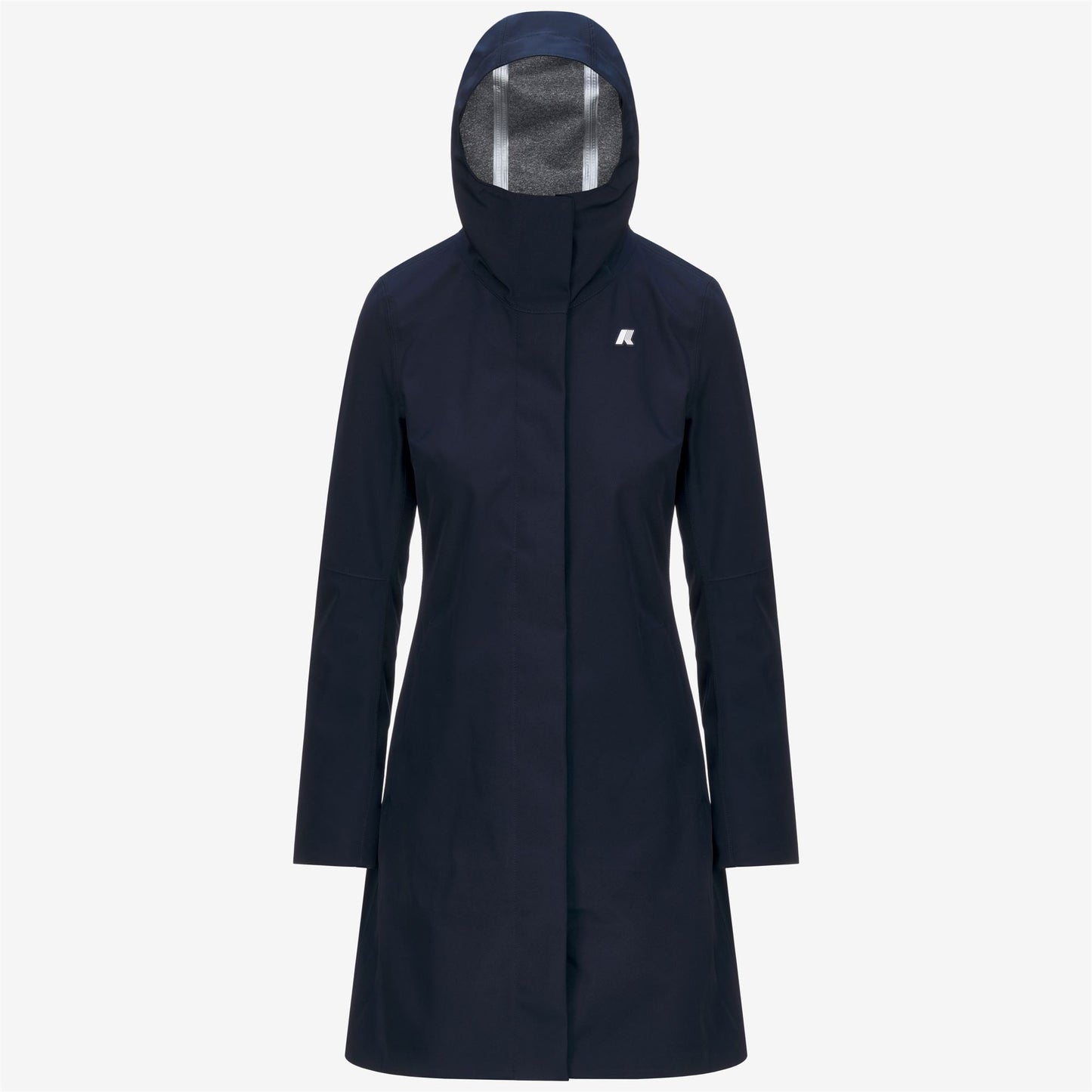 STEPHY BONDED JERSEY - Jackets - 3/4 LENGTH - WOMAN - BLUE DEPTH