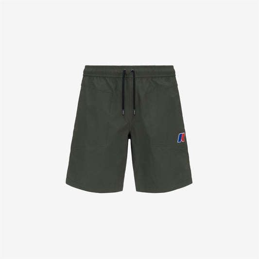 NESTY LF - Shorts - Sport Shorts - UNISEX - GREEN BLACKISH
