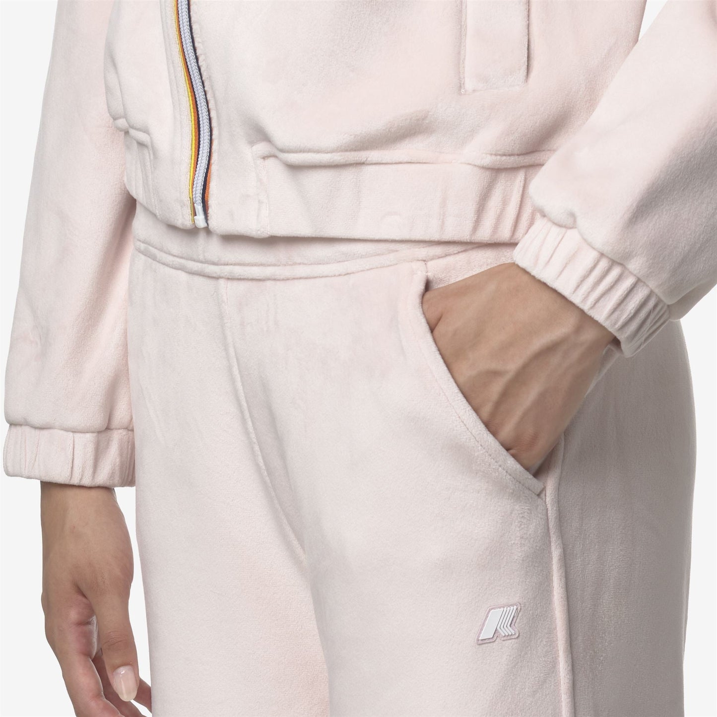 JENNY VELOUR POLAR - Pants - Sport Trousers - WOMAN - Rose Hushed-Rose Hushed