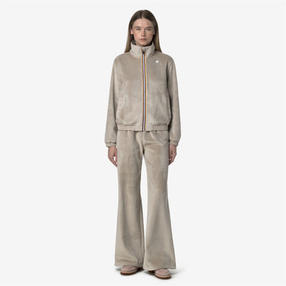 JENNY VELOUR POLAR - Pants - Sport Trousers - WOMAN - Beige Cashmere-Beige Cashmere