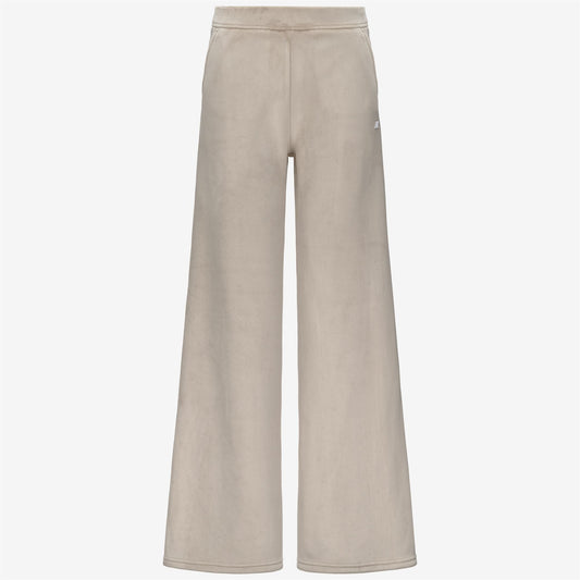 JENNY VELOUR POLAR - Pants - Sport Trousers - WOMAN - Beige Cashmere-Beige Cashmere