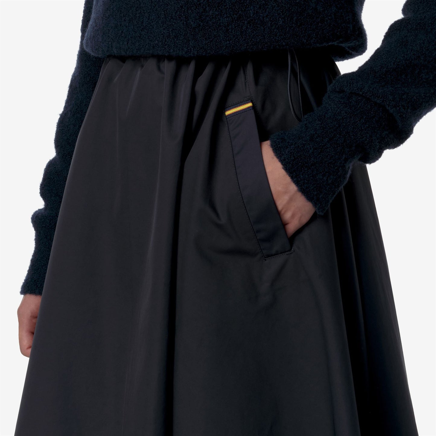 GAELA SATIN - Skirts - Longuette - WOMAN - BLUE DEPTH