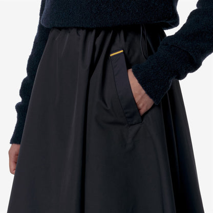 GAELA SATIN - Skirts - Longuette - WOMAN - BLUE DEPTH