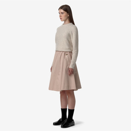 GAELA SATIN - Skirts - Longuette - WOMAN - PINK TINT